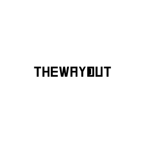 Escape room logo with the title 'THE WAY OUT'