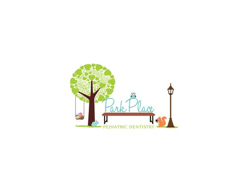 Park logo with the title 'Create a whimsical, professional logo that will captivate the hearts of both adults and children.'