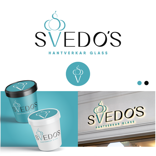 Gelato logo with the title 'Logo'