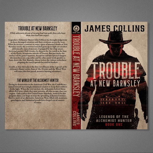 Horror book cover with the title 'Book Cover Illustration and Design'