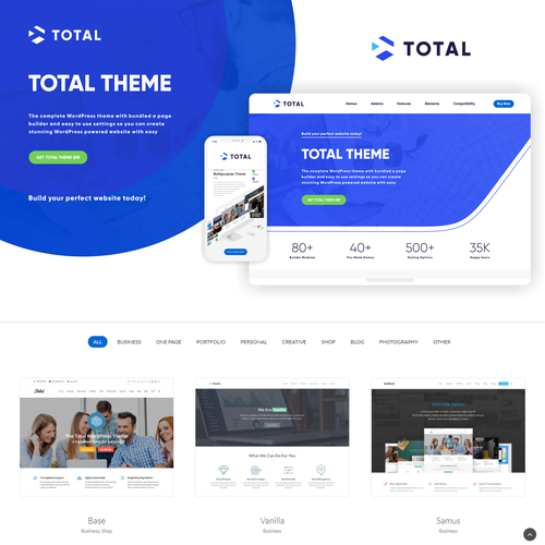 Great design with the title 'TOTAL'