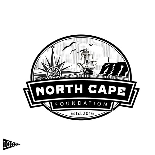 Sailboat logo with the title 'NORTH CAPE'
