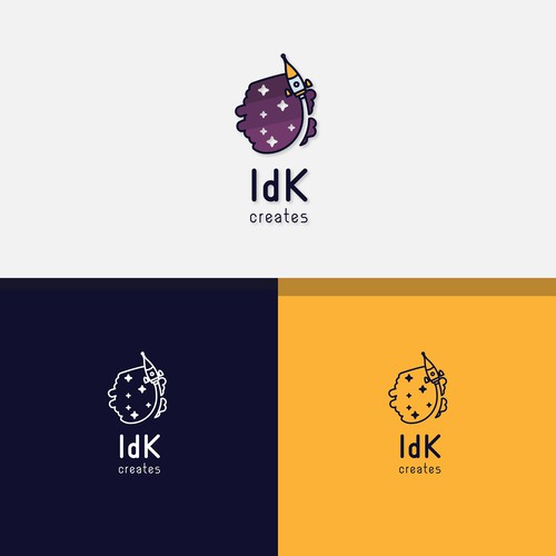 Spaceship logo with the title 'Contest entry for IdK Creates'