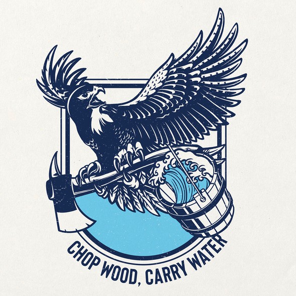 Bird t-shirt with the title 'Avon School Wrestling design'