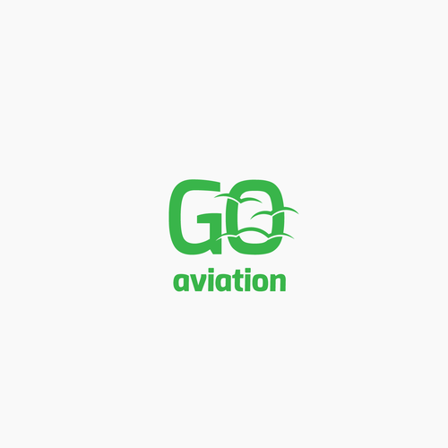 Aviator logo with the title 'Logo for 'Go Aviation''