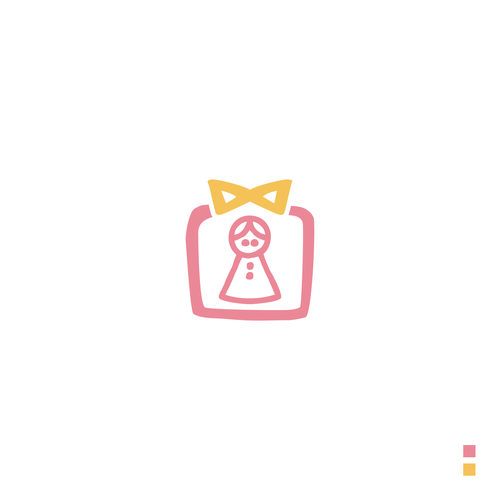 Doll design with the title 'Pop In The Doll Shop'