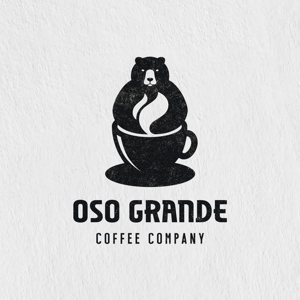 蒸汽标志的标题“Oso Grande”