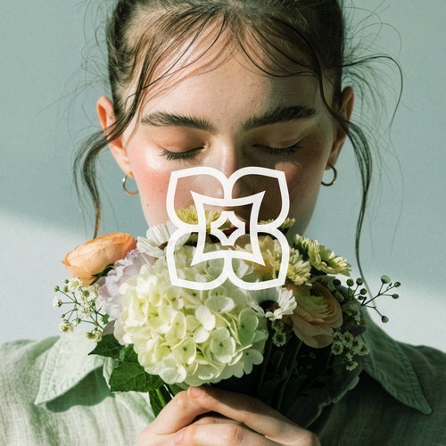 Retail design with the title 'BloomBox | Logo & Brand Identity'