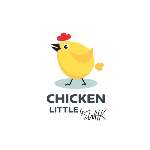 Fast logo with the title 'https://99designs.com/logo-design/contests/chicken-little-989123/entries'