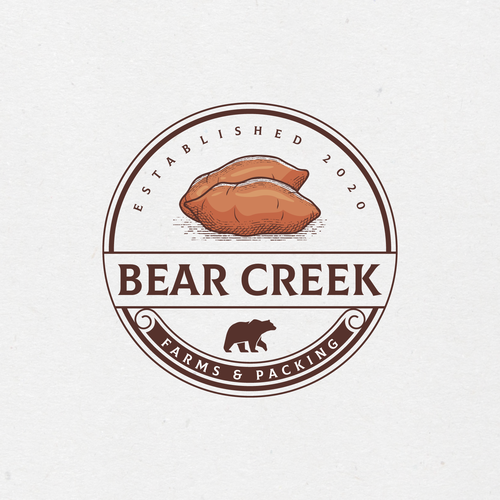 Modern vintage logo with the title 'Modern logo to attract customers'