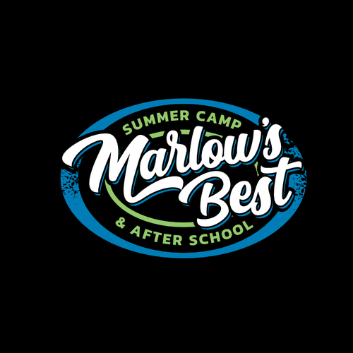 Summer logo with the title 'Marlow's Best Summer Camp & After School'