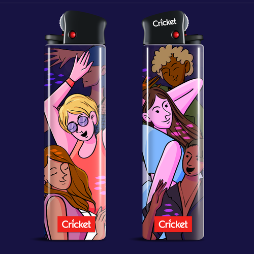 Blue artwork with the title 'Show Your Color'