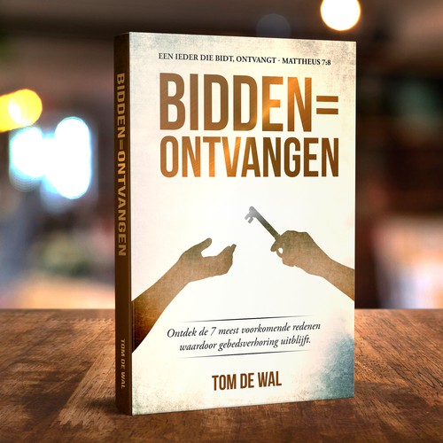 Christian book cover with the title 'Pray = Receive'