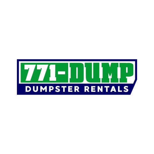 Typeface design with the title 'Logo FOR 771-DUMP'