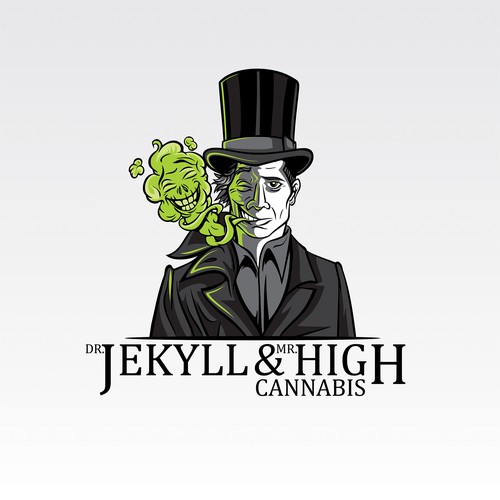Dispensary design with the title 'Dr. Jekyll & Mr. High'