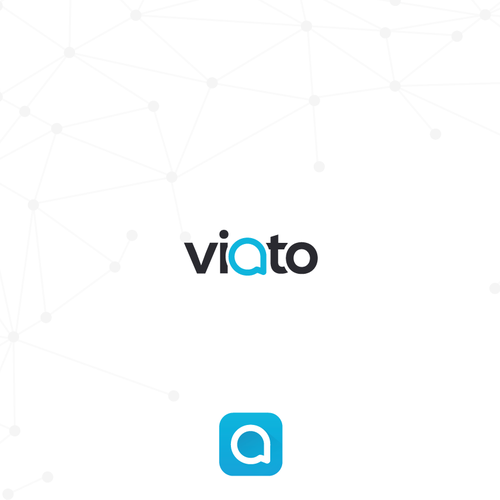 B2B design with the title 'viato'