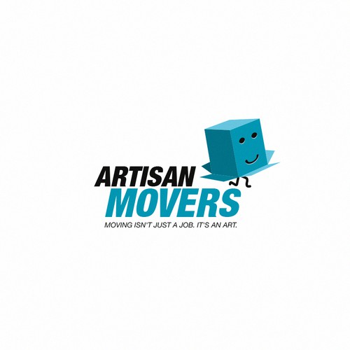 Adobe creative cloud logo with the title 'ARTISAN MOVERS'