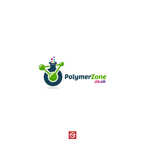 Elixir logo with the title 'Bold logo for PolymerZone.co.ck'
