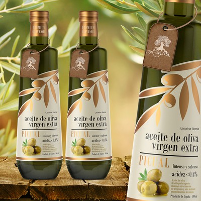 Label Extra Virgin Olive Oil “lisaina”