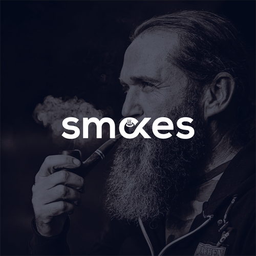 Smoke design with the title 'smokes'