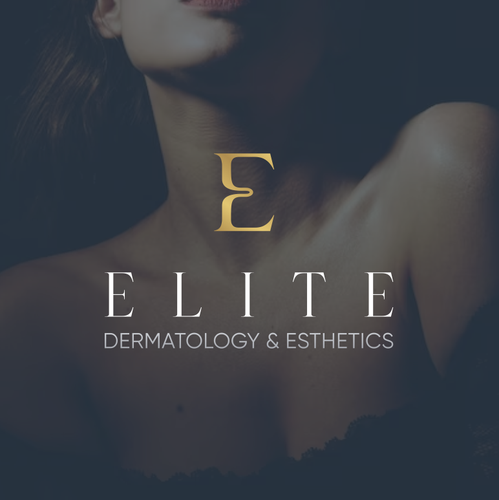 E logo with the title 'Elite Dermatology & Esthetics'