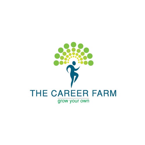 Career logo with the title 'Logo concept for The Career Farm'