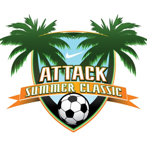 Summer logo with the title 'Attack Summer Classic Soccer Tournament Logo Design needs a new logo'
