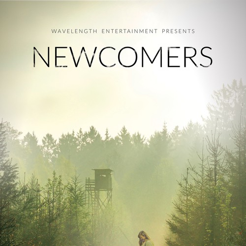 Uplifting design with the title 'Documentary poster'