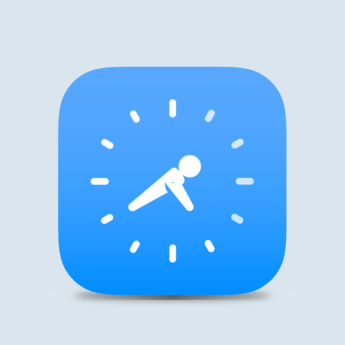 Exercise design with the title 'Simple exercise timer'