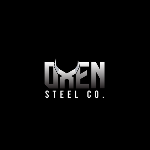 Fence design with the title 'OXEN'