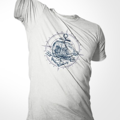 nautical tee shirt concept