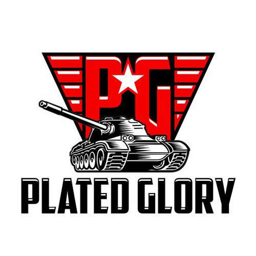 War logo with the title 'war tank'