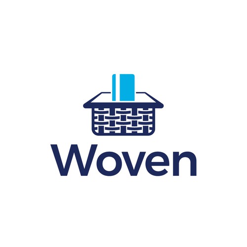 Basket logo with the title 'Where Tech meets the Church logo design'