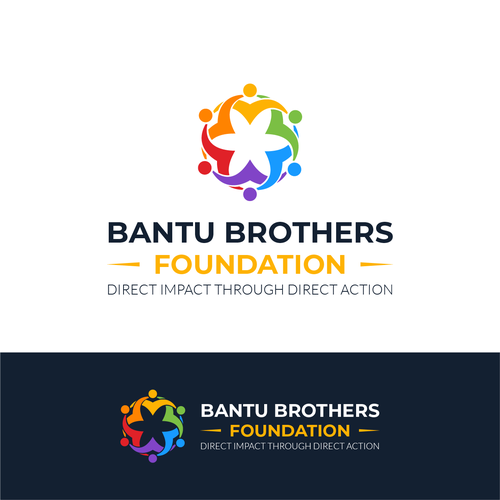 Action logo with the title 'Bantu Brothers Foundation Logo'
