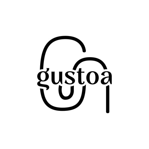 Single-color design with the title 'Modern Logo for home goods'