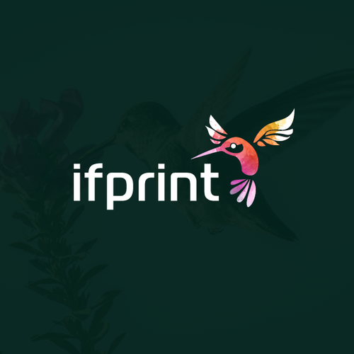 Printer logo with the title 'Hummingbird'