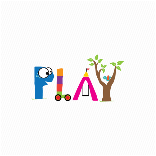 Daycare logo with the title 'PLAY'