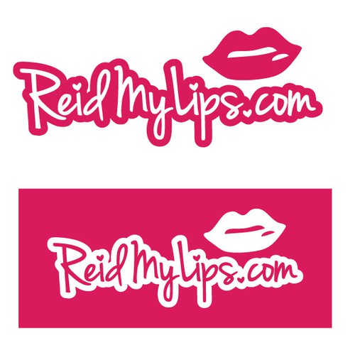 Lips design with the title 'Reid My Lips'