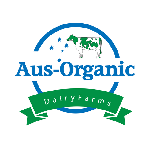 Dairy logo with the title 'Dairy Farm logo'