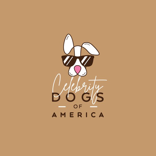 Cool brand with the title 'Celebrity Dogs Of America'