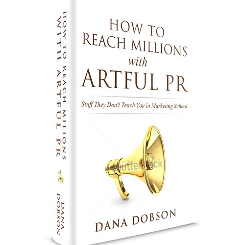 Professional book cover with the title 'Book cover for public relationship.'