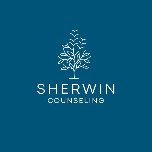 Design with the title 'Sherwin Counseling'