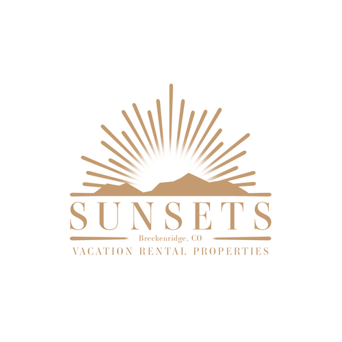 Denver logo with the title 'Vintage Vacation Rental Property Logo Design'
