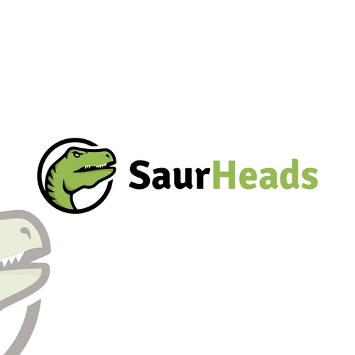 Raptor logo with the title 'Saur Heads'