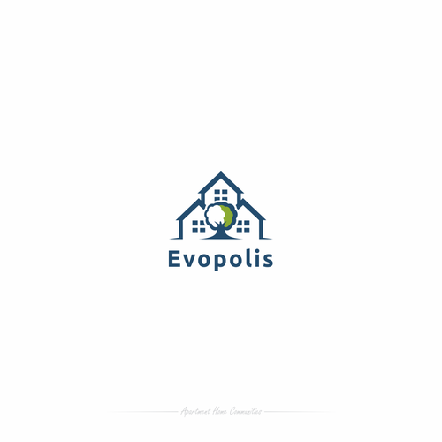 Road trip logo with the title 'Evopolis'