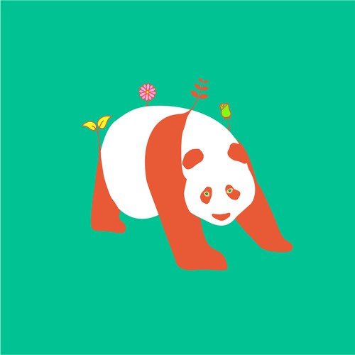 Botanical illustration with the title 'Embracing the Inner Child'