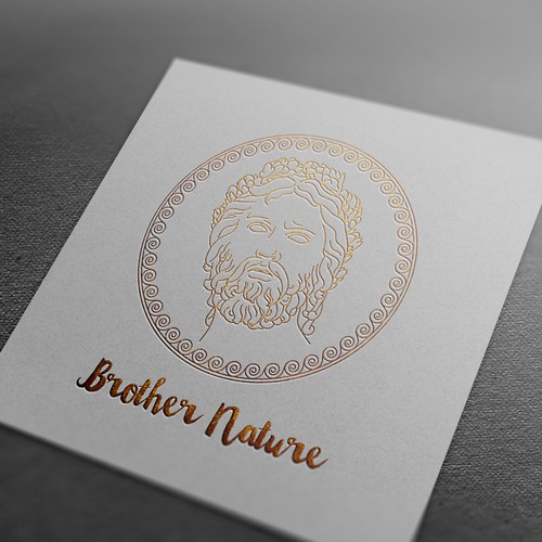 Zeus logo with the title 'Brother Nature - logo'