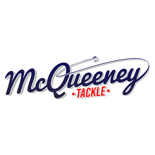 Fish logo with the title 'McQueeney Tackle'