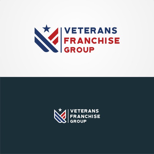 Veteran design with the title 'VETERANS FRANCHISE GROUP'