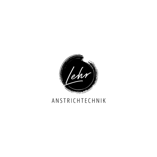 Corporate design logo with the title 'Logo Design "Lehr"'